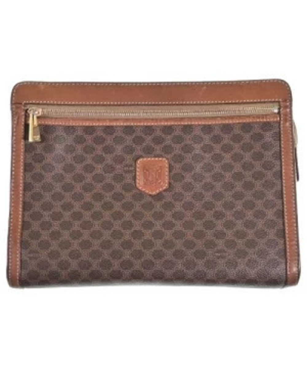 Celine Clutch Bag Brown All over